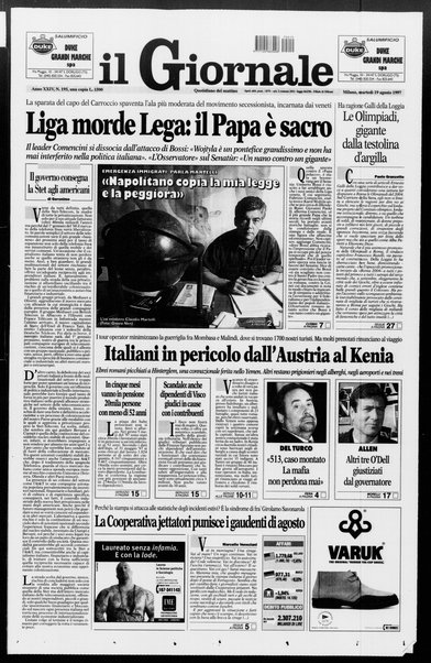 Il giornale : quotidiano del mattino